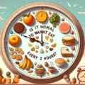 Is It Normal To Want To Eat Every 2 Hours?