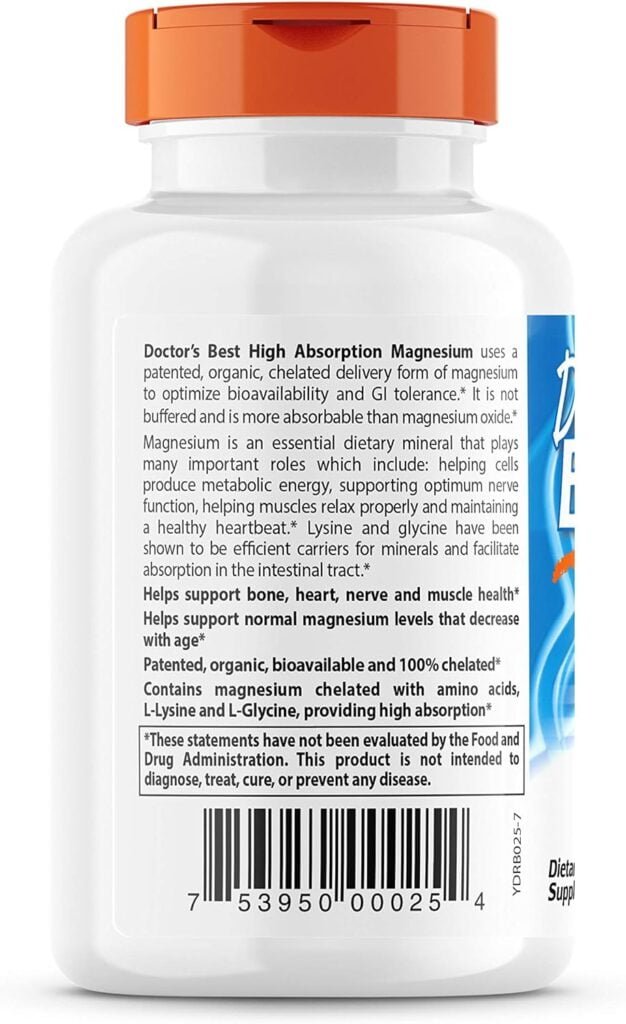 High Absorption Magnesium Glycinate Lysinate Review