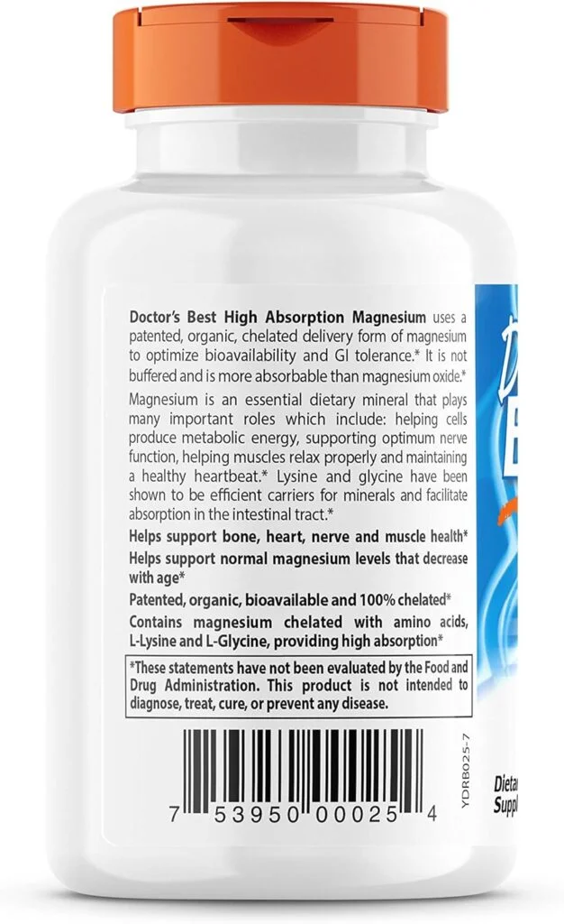 High Absorption Magnesium Glycinate Lysinate Review