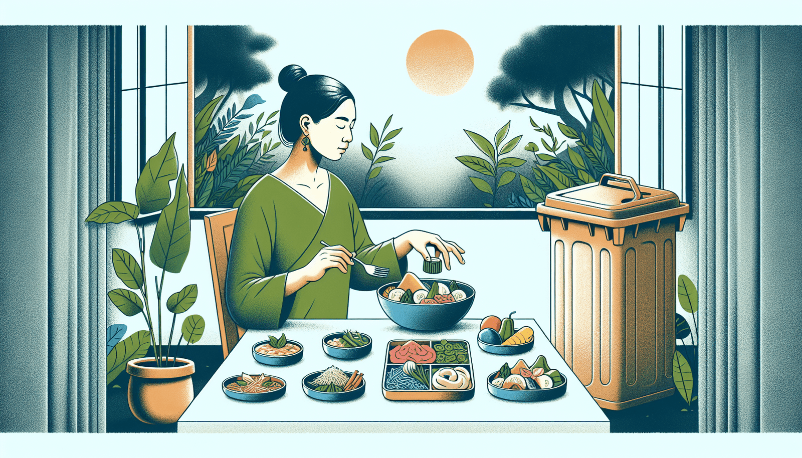 Mindful Eating And Food Waste Reduction