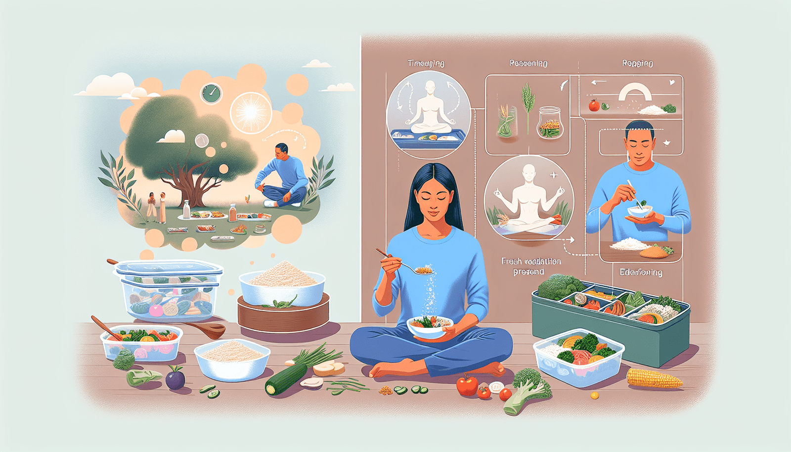 Mindful Eating And Meal Prepping