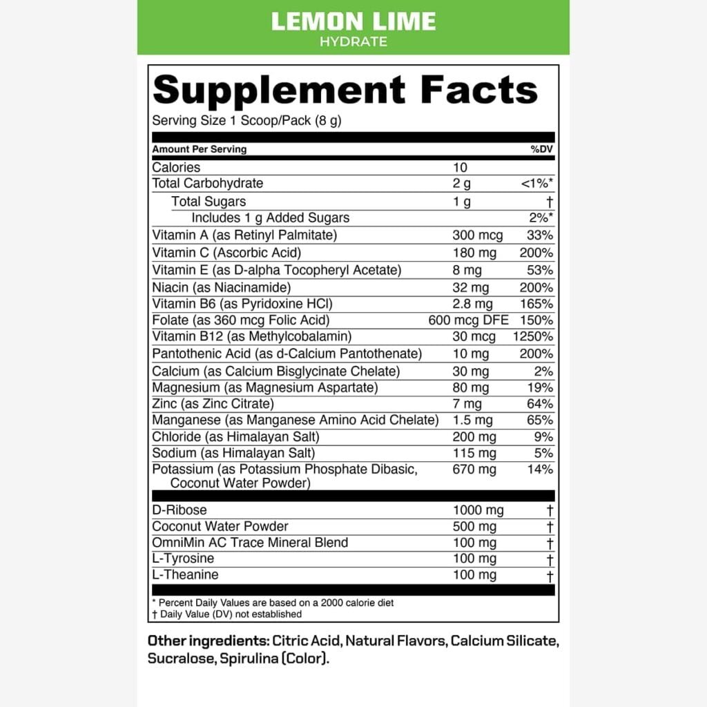 MTN OPS Hydrate Electrolyte Powder Drink Mix Variety Pack Review