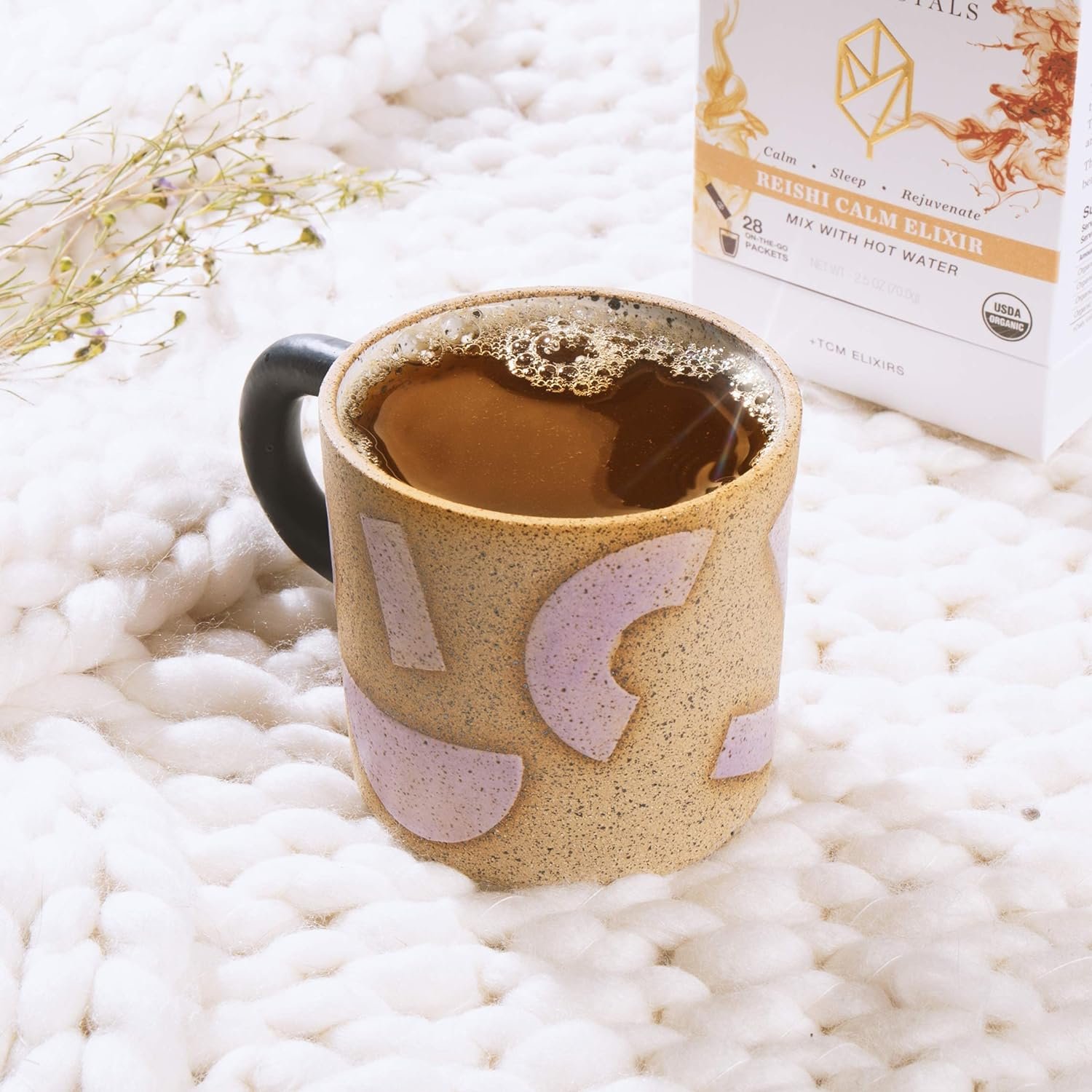 Pique Organic Cinnamon Spice Herbal Tea Crystals - Caffeine-Free Fasting Tea for Healthy Digestion, Warming Cinnamon Supports Healthy Metabolism - 28 Single Serve Sticks (Pack of 1)