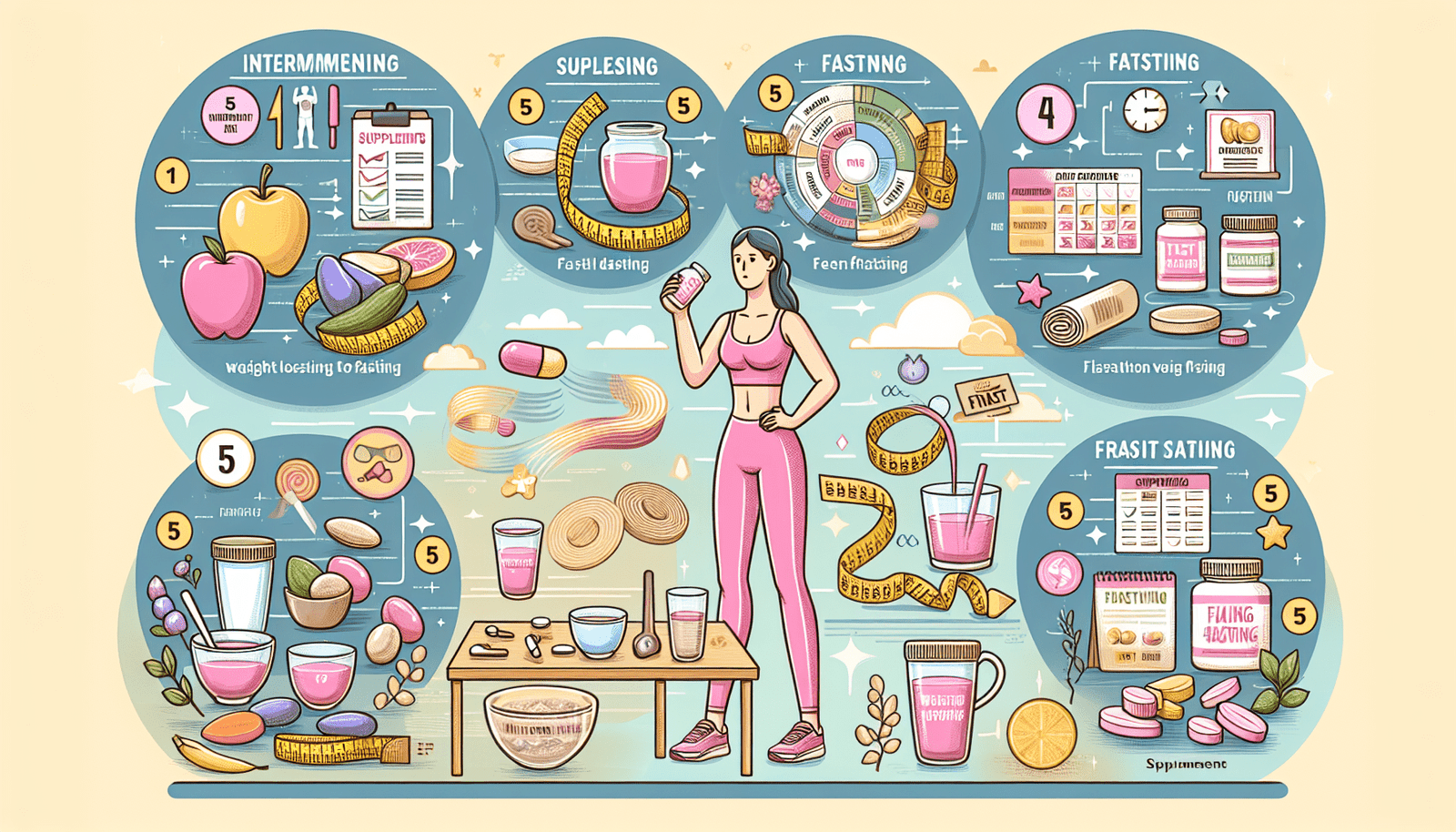 Top 5 Supplements To Enhance Weight Loss During Fasting