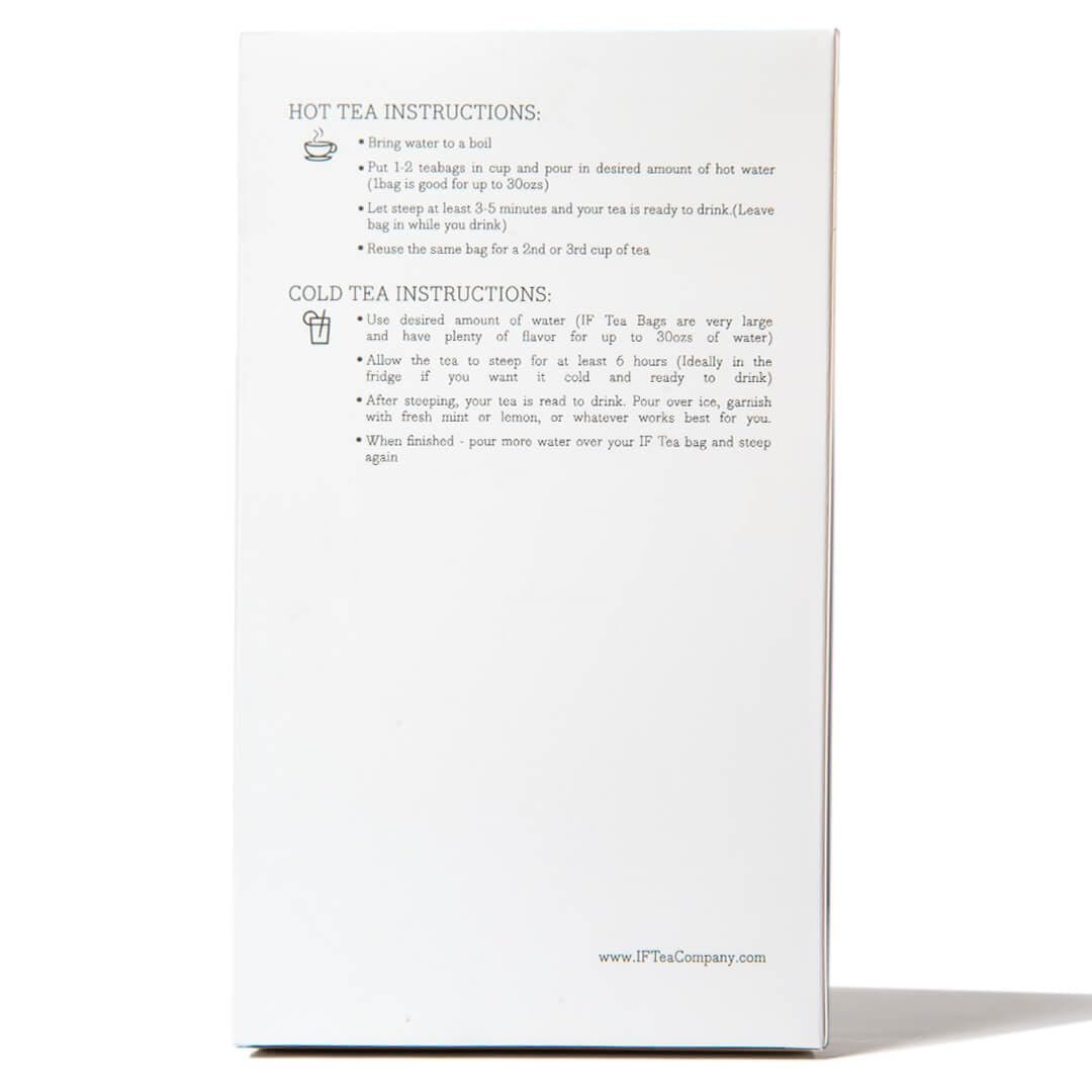 Intermittent Fasting Tea | 15 Organic Tea Ingredients Combined | Coffee Replacement | 30 Bags