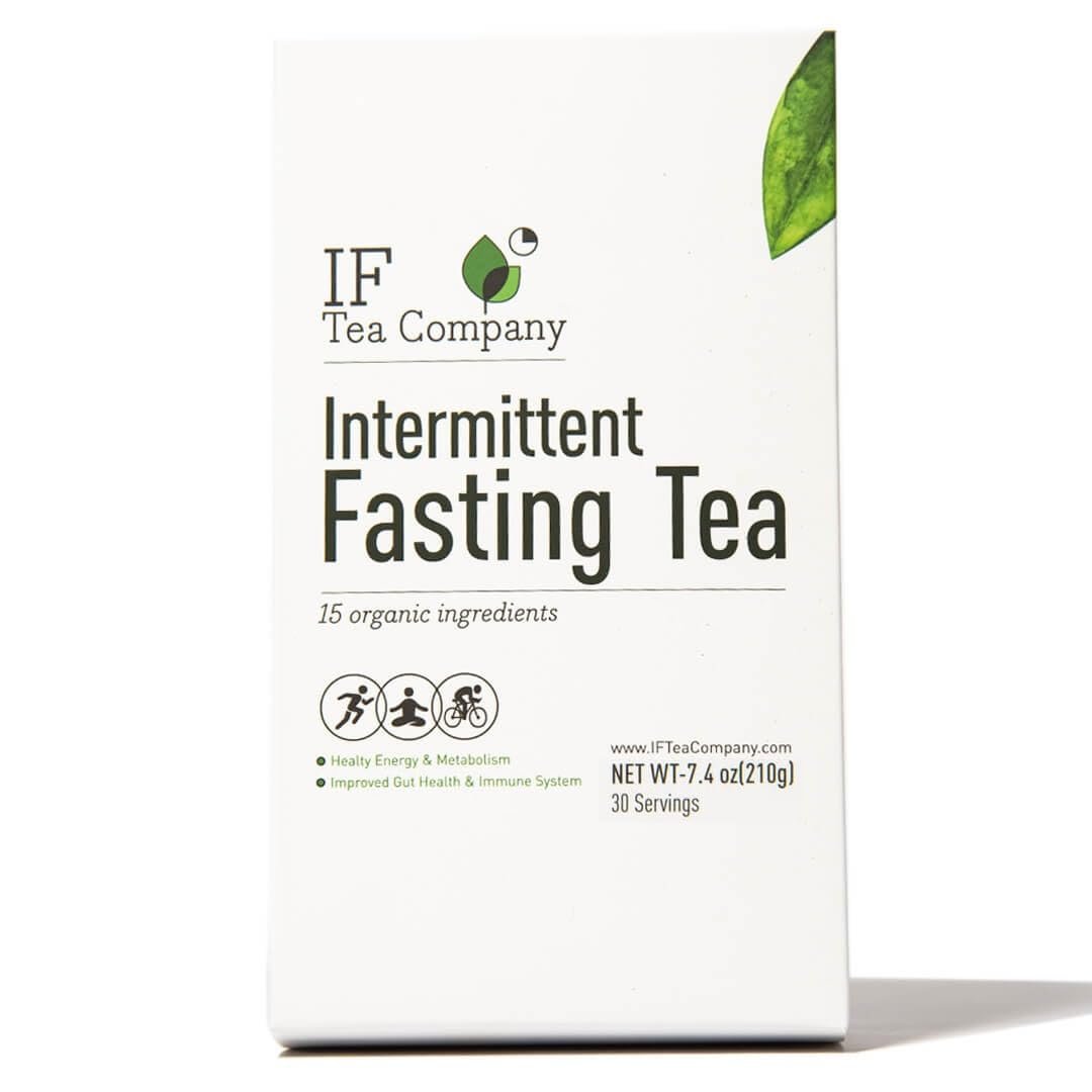 Intermittent Fasting Tea | 15 Organic Tea Ingredients Combined | Coffee Replacement | 30 Bags