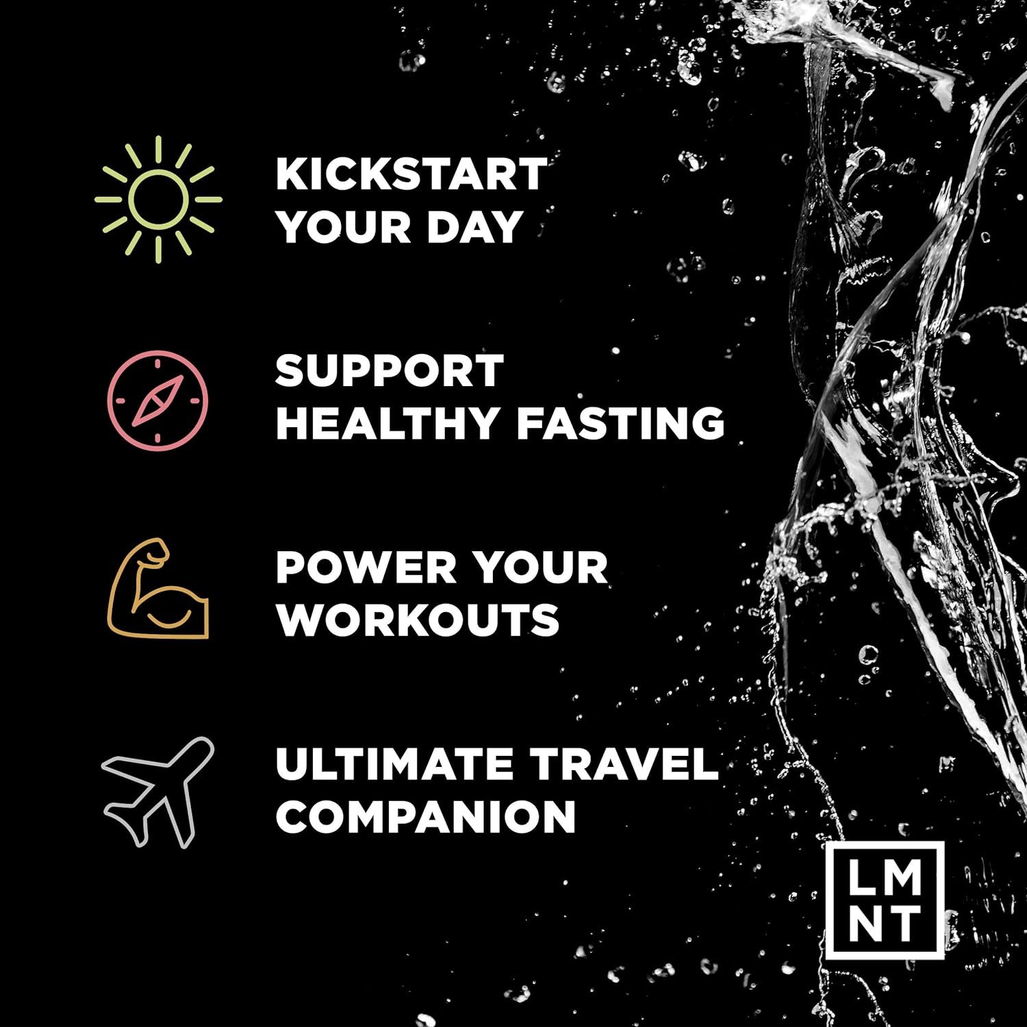 LMNT Zero-Sugar Electrolytes - Variety Salt - Hydration Powder Packets | No Dodgy Ingredients | Keto  Paleo Friendly | 12 Sticks