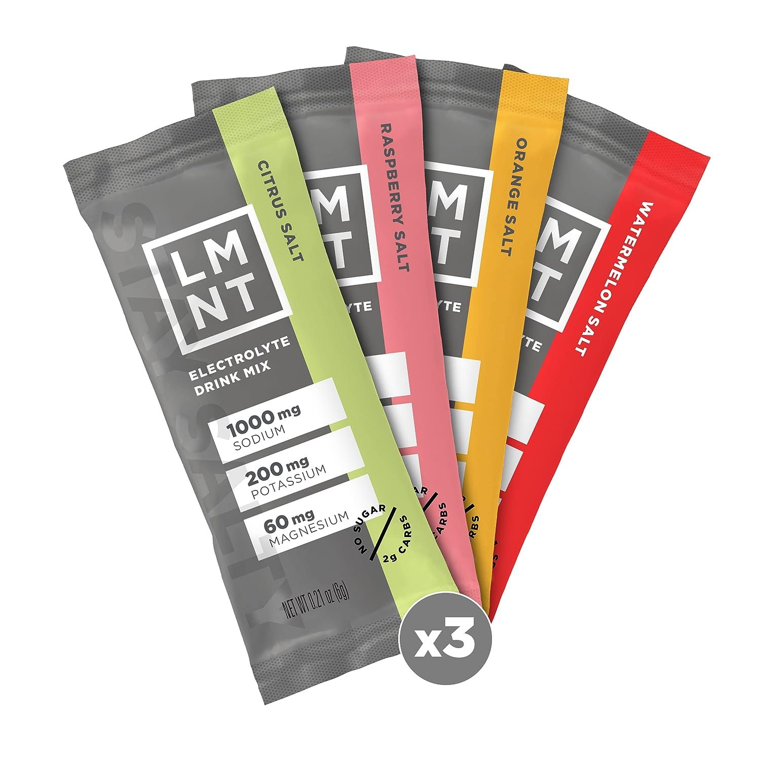 LMNT Zero-Sugar Electrolytes - Variety Salt - Hydration Powder Packets | No Dodgy Ingredients | Keto  Paleo Friendly | 12 Sticks