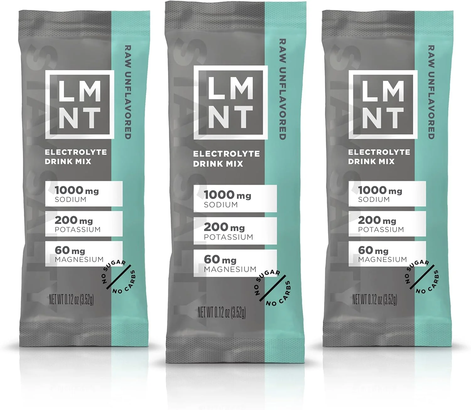LMNT Zero-Sugar Electrolytes - Raw Unflavored Salt - Hydration Powder Packets | No Dodgy Ingredients | Keto Paleo Friendly | 30 Sticks LMNT Zero-Sugar Electrolytes - Raw Unflavored Salt - Hydration Powder Packets | No Dodgy Ingredients | Keto Paleo Friendly | 30 Sticks