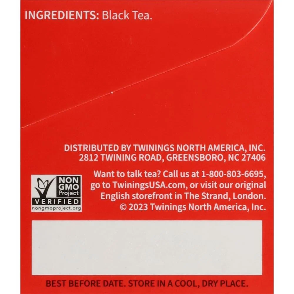 Twinings Tea From Grosvenor English Breakfast Review